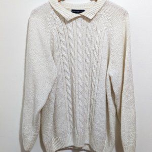 Karen Scott White Turtleneck Sweater Women's XL